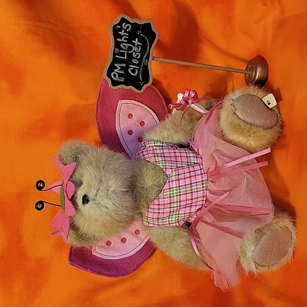 Boys Bear Marisol Flutterlee Butterfly Collectible with Tags